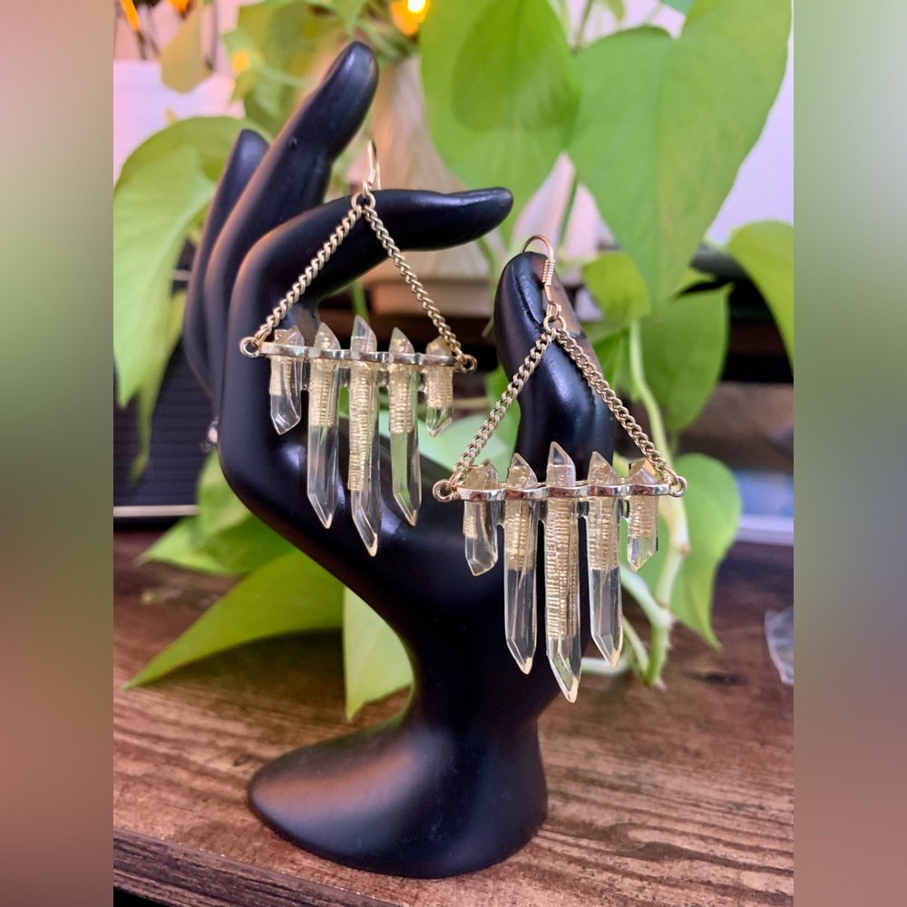 Crystal Drop Earrings